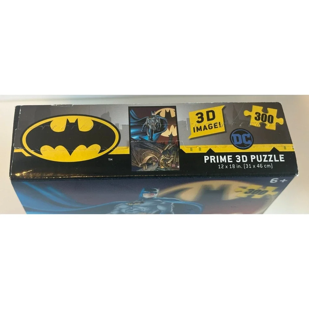 Batman DC Comics Prime 3D Puzzle 300 Piece Lenticular 12x18 2021 CSM06